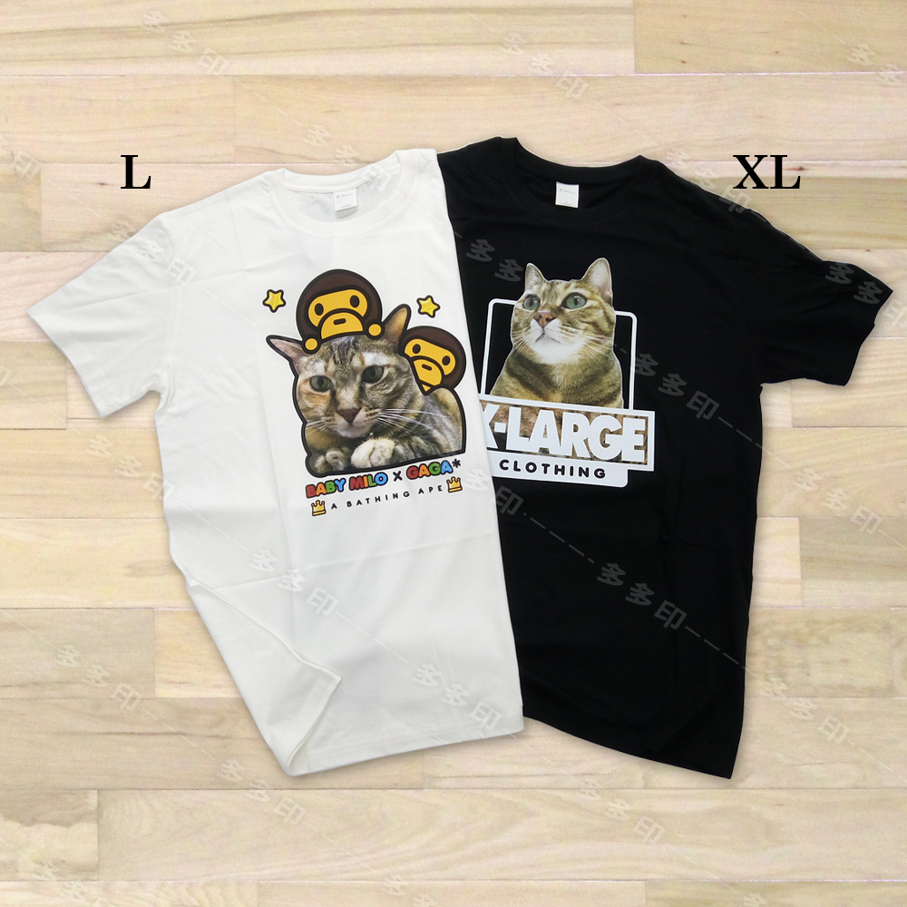多多印 客製化棉T T-SHIRT 客製T恤 短袖  來圖訂製 潮T 團體服 圓領上衣 系服班服  公司團體活動 紀念品-細節圖2