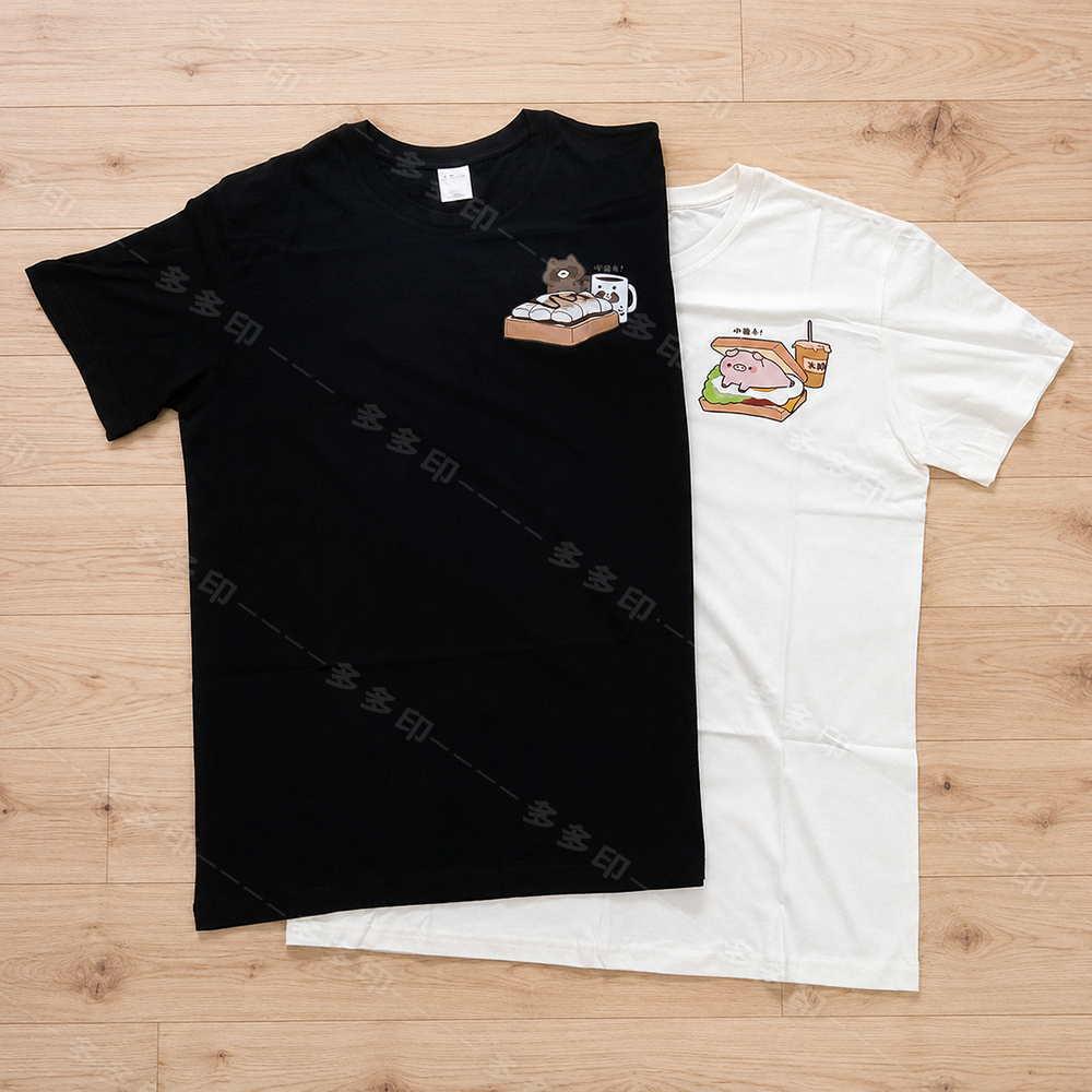 多多印 客製化棉T T-SHIRT 客製T恤 短袖  來圖訂製 潮T 團體服 圓領上衣 系服班服  公司團體活動 紀念品-細節圖4