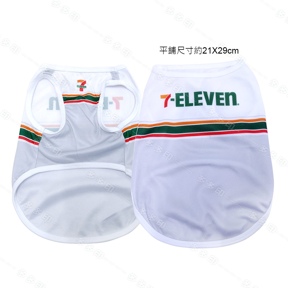 多多印 客製化 貓狗透氣背心 貓狗衣服 背心 毛孩衣服 寵物衣服 夏天 背心 大狗 柯基 柴犬 中大型犬衣服 來圖訂做-細節圖9