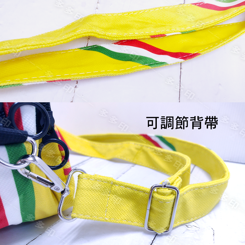 多多印 客製化 三層緹花斜背包 訂做 側背包 斜背包 訂製 偶像動漫同人創作周邊 公司學校社團活動 紀念品 來圖訂做-細節圖6