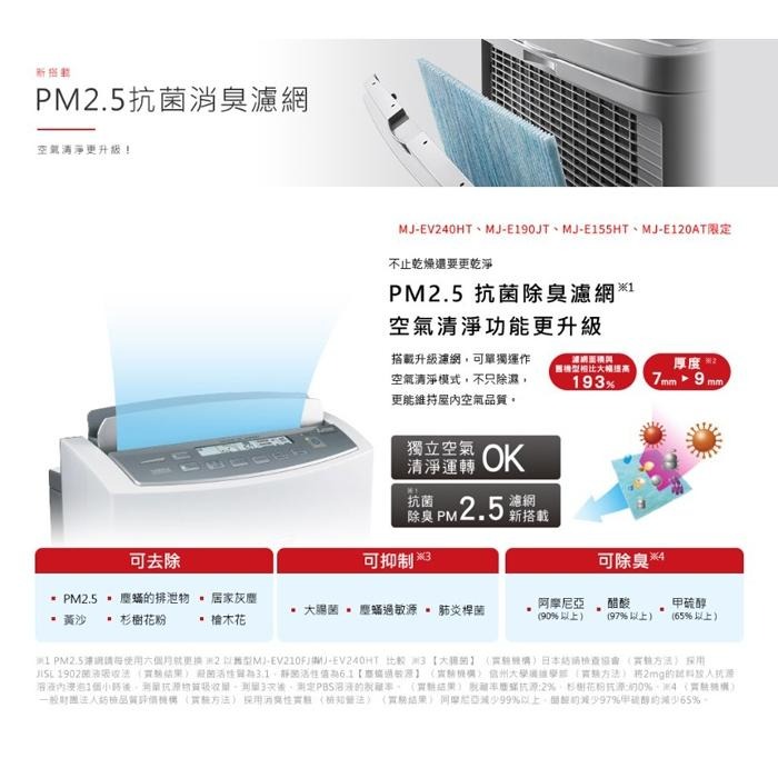 MITSUBISHI三菱 12L 能效1級輕巧高效除濕機 MJ-E120AT-TW-細節圖3