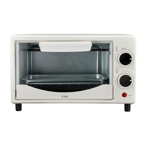 大家源 8L 不鏽鋼加熱管 雙旋鈕 溫控定時 電烤箱/小烤箱/烤箱 TCY-380801