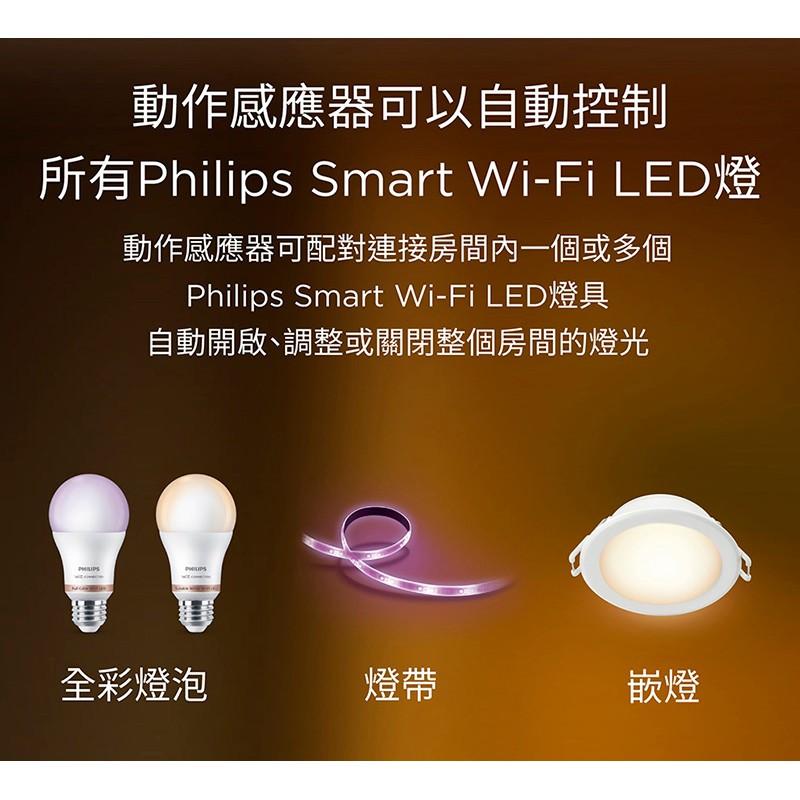 Philips 飛利浦 Wi-Fi WiZ 智慧照明 動作感應器 PW007-細節圖4