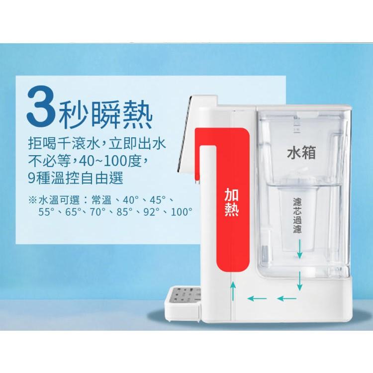 Haier海爾 瞬熱式淨水開飲機 小海豚 淨水濾芯2入 WD251F-01-細節圖3