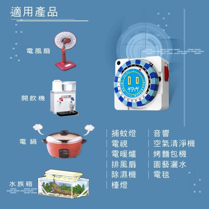 聖岡【Dr.AV】國民機 省電定時器/節能定時器/機械式定時器 TM-16A-細節圖3