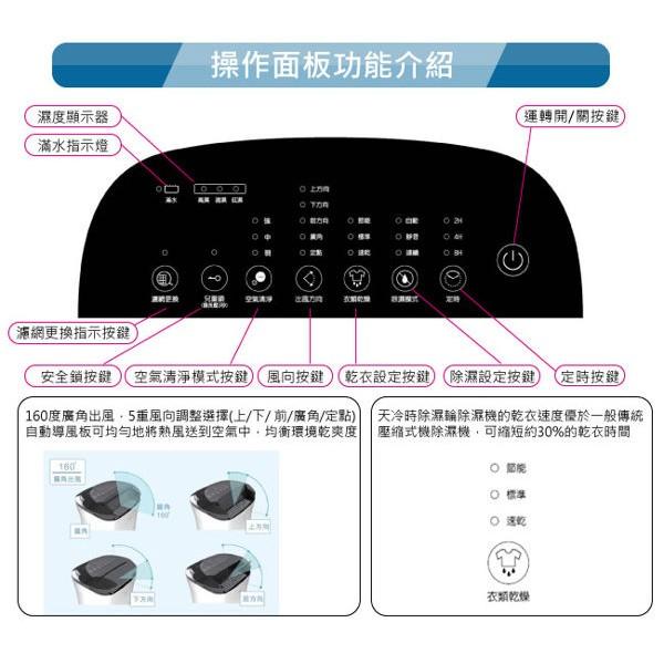 3M 雙效空氣清淨除濕機 FD-A90W-細節圖5