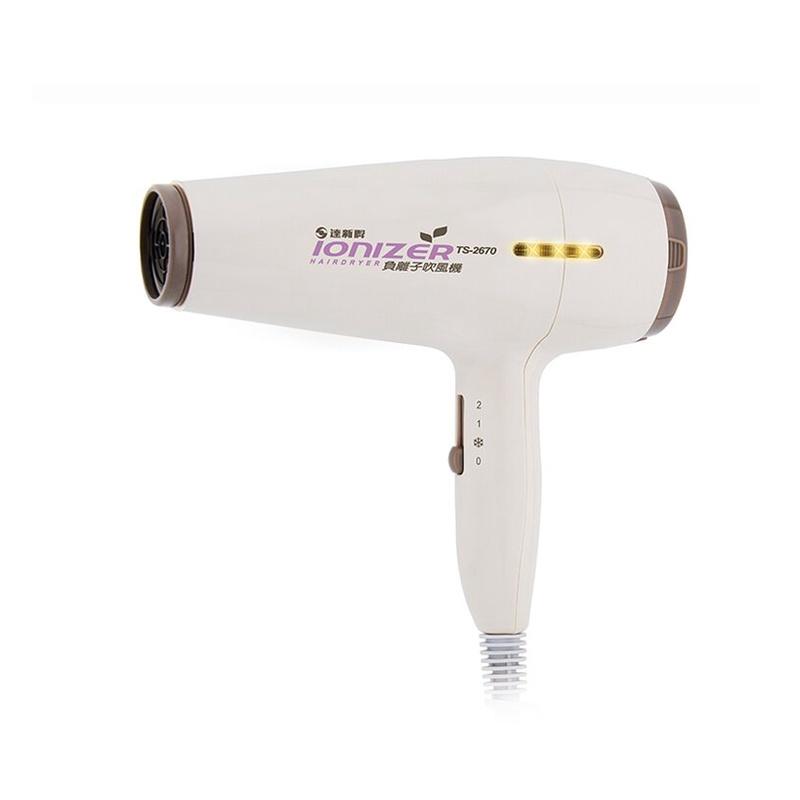 【達新牌】負離子專業吹風機/減少靜電毛燥/瞬間冷風/超靜音設計 TS-2670-細節圖3