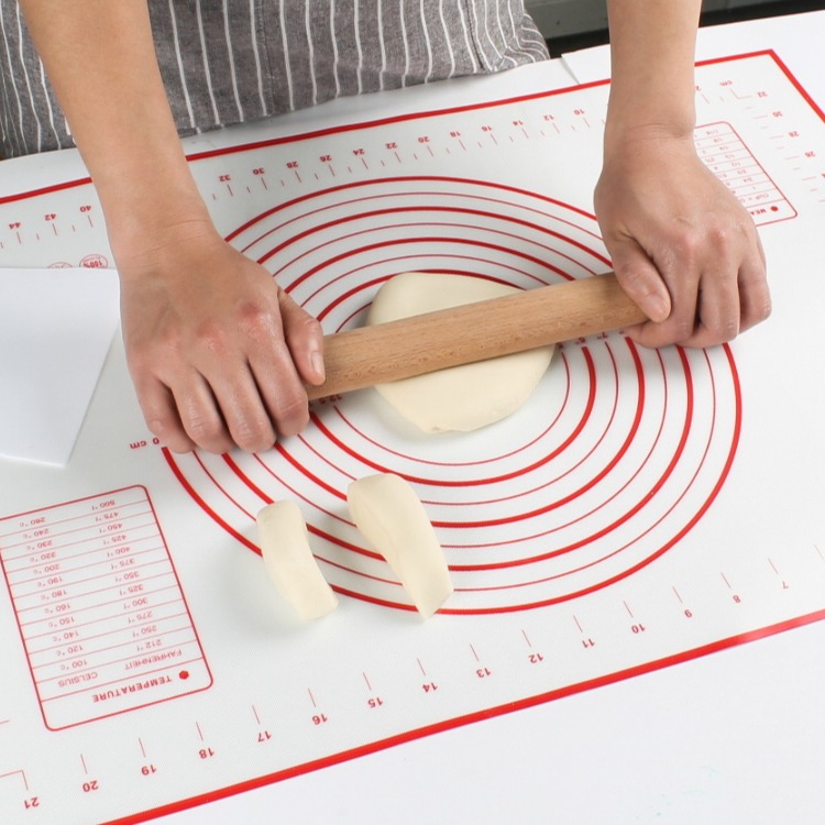 （Hsin櫥聚）食品級加厚不粘案板揉麵墊 家用耐高溫矽膠和麵墊小擀麵墊-細節圖7