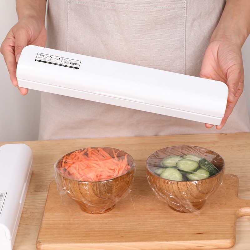 【YC ma】日本製 YAMADA 保鮮膜切割器 錫箔紙 鋁箔紙切割器 保鮮膜 收納盒 料理紙 烘培紙 家用廚房-細節圖2