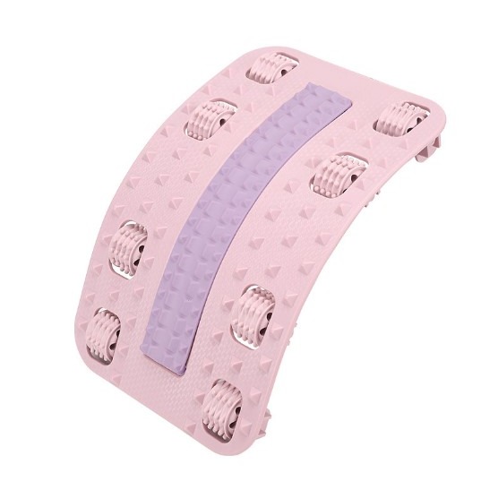 《Uni良品 》矽膠滾輪按摩板 歡迎跟同類型商品比較 脊椎拉伸器 肌肉按摩 背部 腰部 頸椎伸展器-規格圖8