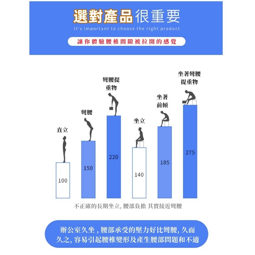 《Uni良品 》台灣發貨  矽膠磁石款 歡迎跟同類型商品比較 脊椎拉伸器 肌肉按摩 背部 腰部 頸椎-細節圖3