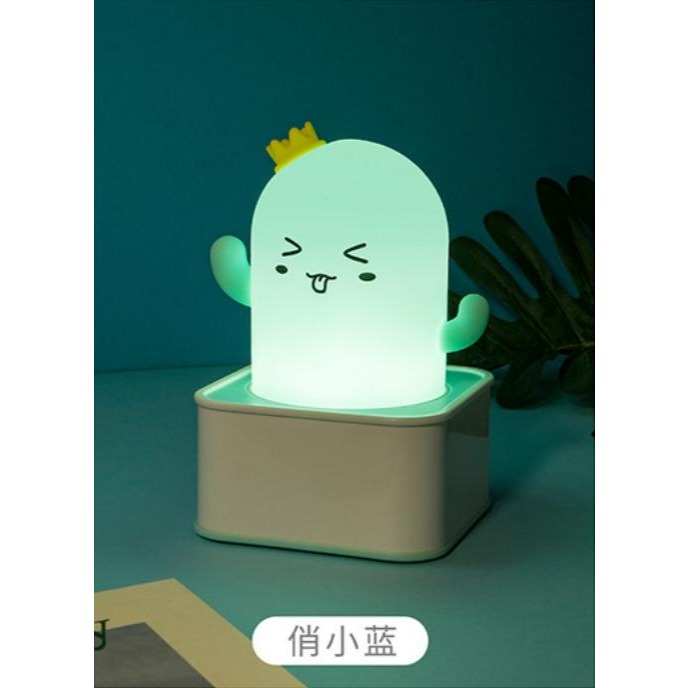 《Uni良品 - 好物挑戰最低價》LED 創意仙人掌 小夜燈 拍拍燈 觸碰 交換禮物 創意禮物 情人節 聖誕節-規格圖8