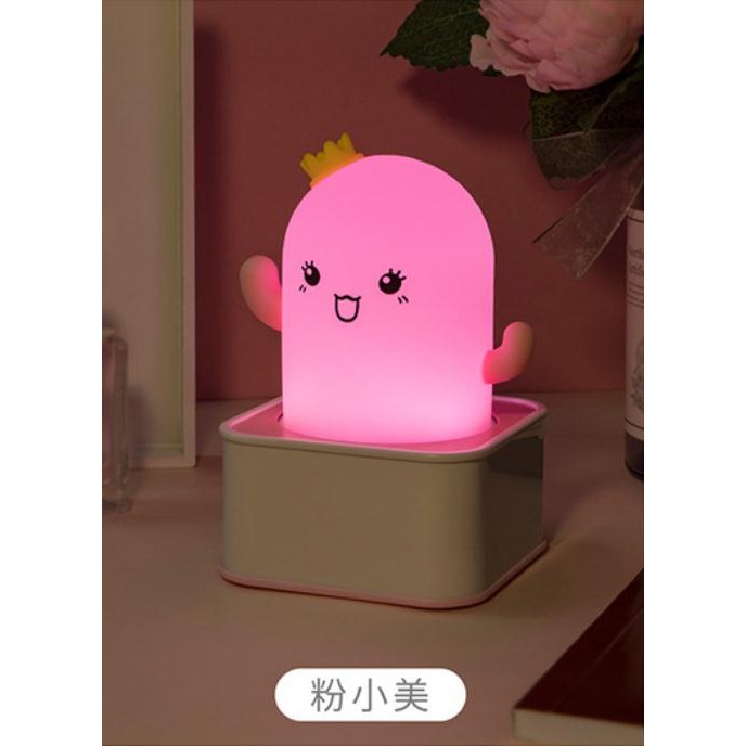 《Uni良品 - 好物挑戰最低價》LED 創意仙人掌 小夜燈 拍拍燈 觸碰 交換禮物 創意禮物 情人節 聖誕節-規格圖8