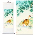 《Uni送禮》台灣現貨 創意送禮 神鳥鳳凰 胖虎 虎嘯山林 三國 徐悲鴻八駿 小雞吃米 搞笑掛畫 聖誕節 交換禮物生日-規格圖4