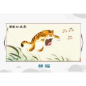 《Uni送禮》台灣現貨 創意送禮 神鳥鳳凰 胖虎 虎嘯山林 三國 徐悲鴻八駿 小雞吃米 搞笑掛畫 聖誕節 交換禮物生日-規格圖4