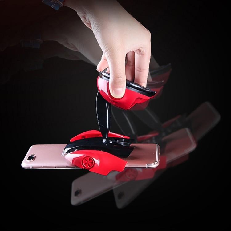 一按即開 跑車支架 變形金剛支架 車用 支架 看片神器 汽車支架 擋風玻璃支架 變形支架 吸盤支架 GPS 導航支架-細節圖2