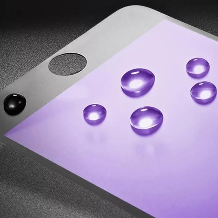 紫光 霧面 滿版 iPhone15 14 12 13 Xs 11 Pro Max XR i8 I7 Plus 玻璃貼-細節圖7