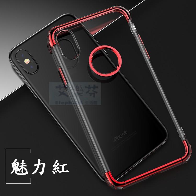 防摔殼 三段式 電鍍空壓殼 iPhone X iPhone8 iPhone7  iX手機殼-細節圖7
