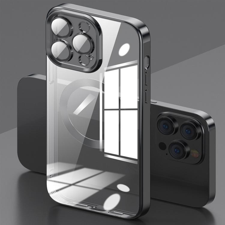 iPhone i12 13 Pro Max 14 15 16 Plus 電鍍 鏡頭全包 手機殼 Magsafe 防摔殼-細節圖9