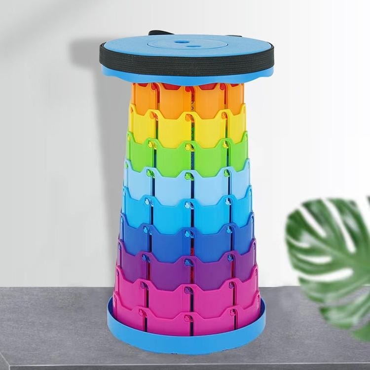 伸縮椅 小凳子 戶外 便攜 演唱會 收納椅 收納凳 伸縮凳 排隊凳 排隊椅 垂釣凳 垂釣椅 垂釣收納椅 折疊椅 摺疊凳-細節圖2