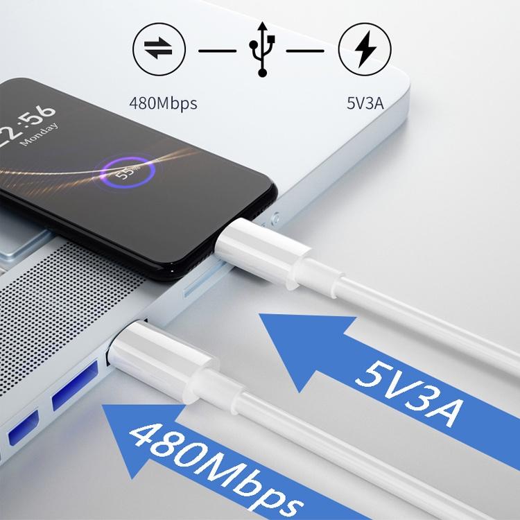 3A PD Type-C to Type-C 充電線 快充線 PD充電線 PD快充 C to C 2米充電線 1米充電線-細節圖8