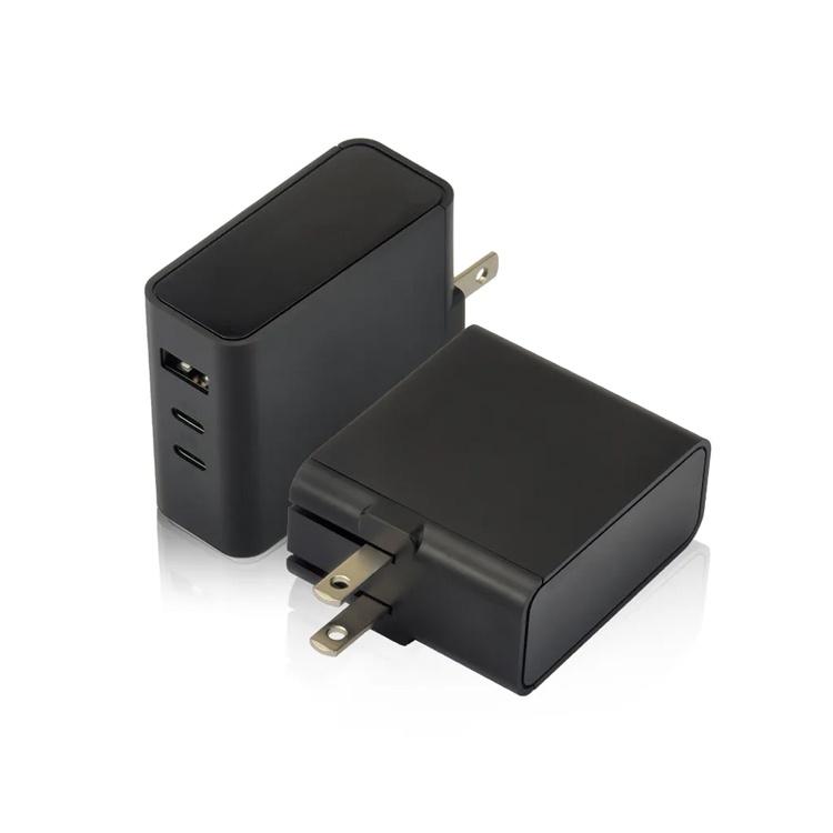 65W GaN 氮化鎵 充電器 充電頭 Type-C USB 三孔 快充頭 QC3.0 PD BSMI認證 旅充頭-細節圖9