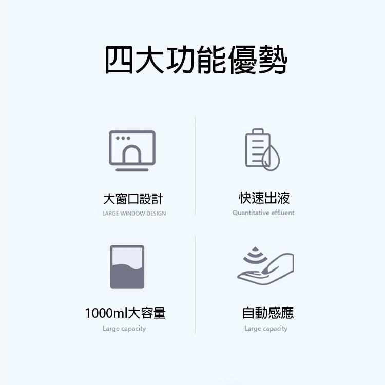 台灣現貨 防疫必備 峰潔全自動酒精噴霧機 壁掛式 手部感應式 免打孔 噴霧酒精器 1000ml 自動感應 酒精噴霧器-細節圖5