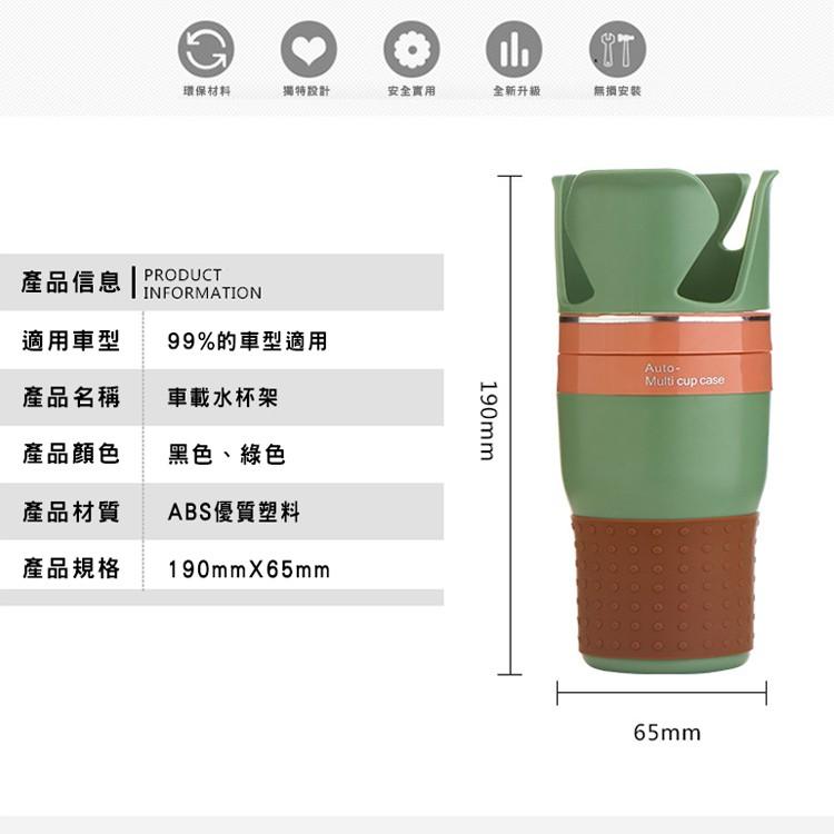 汽車 專用 車用 車載 杯架 飲料架 手機架 眼鏡架 可旋轉 360度 旋轉 收納杯架 收納飲料架 車用杯架 車用飲料架-細節圖9