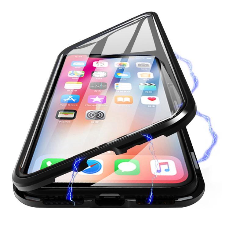 磁吸 雙面防刮 手機殼 iPhone6s Plus XR玻璃 保護殼-細節圖2