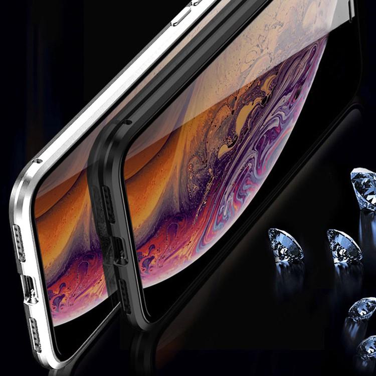 磁吸 雙面防刮 手機殼 iPhone6s Plus XR玻璃 保護殼-細節圖7