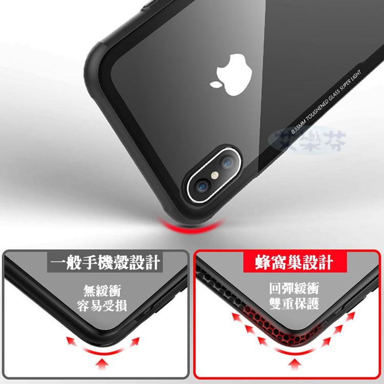 玻璃 背蓋 手機殼 保護殼 適用於iPhone 12 mini 11 iPhone13 Pro XS Max i6-細節圖5