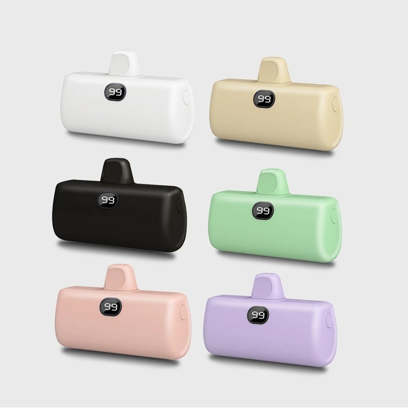迷你直插式行動電源 5000mAh 額定容量 2800mAh PD 快充 行種充 TYPE-C iPhone 行動電源-細節圖9