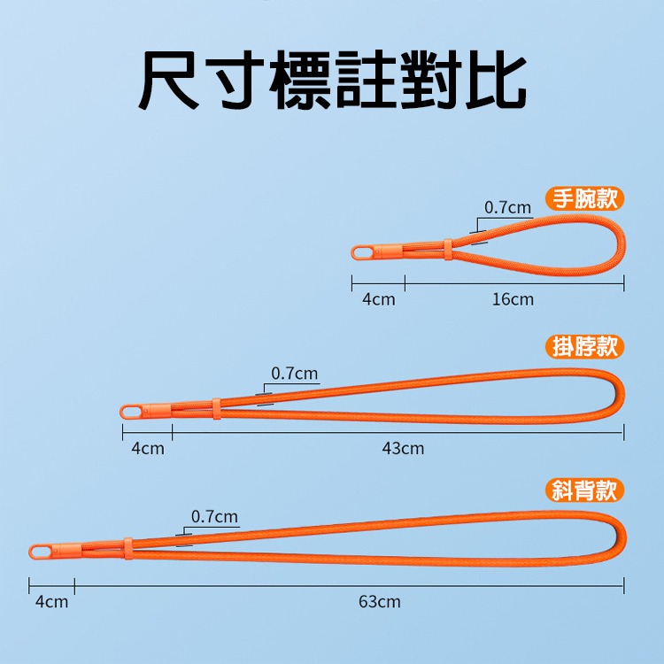 三合一 多功能 手機掛繩 可拆卸掛脖斜背手腕繩 手機吊繩 防丟防摔 360度旋轉指環 手機掛脖繩 斜肩掛繩 掛脖掛繩-細節圖7