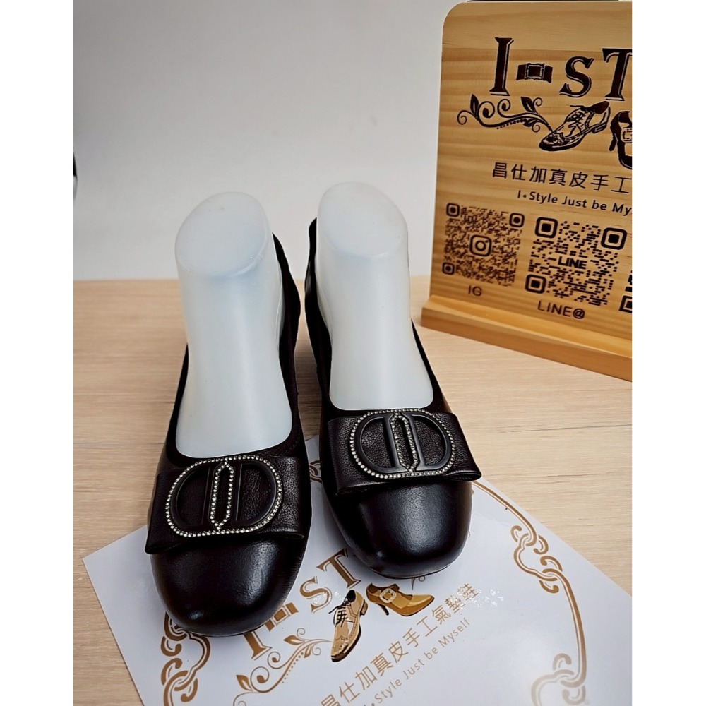 ♀️女：雙D鑽極軟極輕可凹折粗跟鞋(黑)-規格圖7