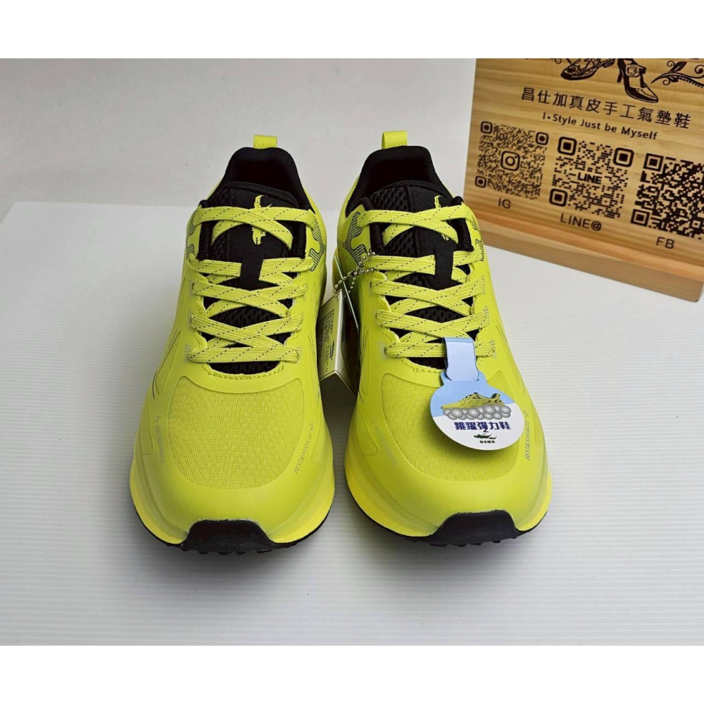 ♂️男♀️女：時尚潮流-跳躍彈力緩震運動鞋（黃/桔）-細節圖4