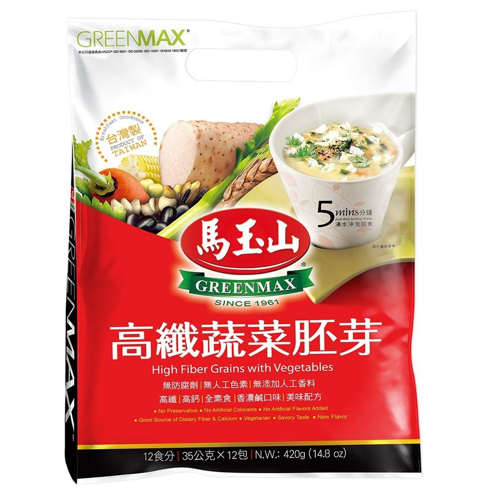 【啾啾蛋小舖】單包售/散裝。馬玉山。山藥粥.胚芽系列(山藥五穀粥/高纖山藥多穀粥/高纖蔬菜胚芽/多蔬黃金胚芽E)-細節圖4