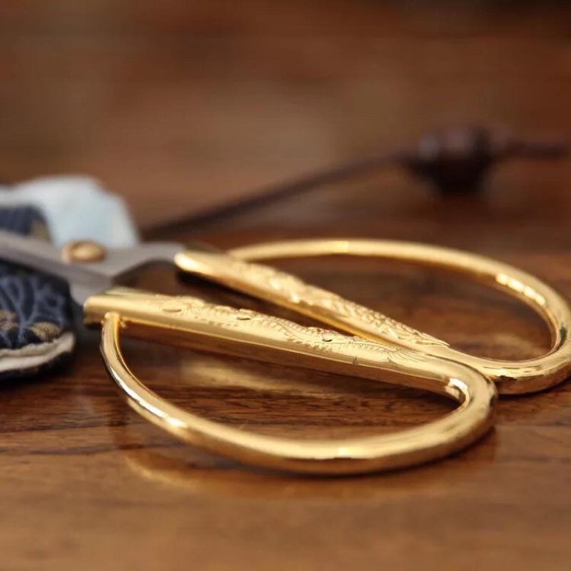 四號▫️總長12.6公分▫️十字繡絲帶繡手工diy刺繡輔助工具剪刀龍鳳剪簡便實-細節圖4