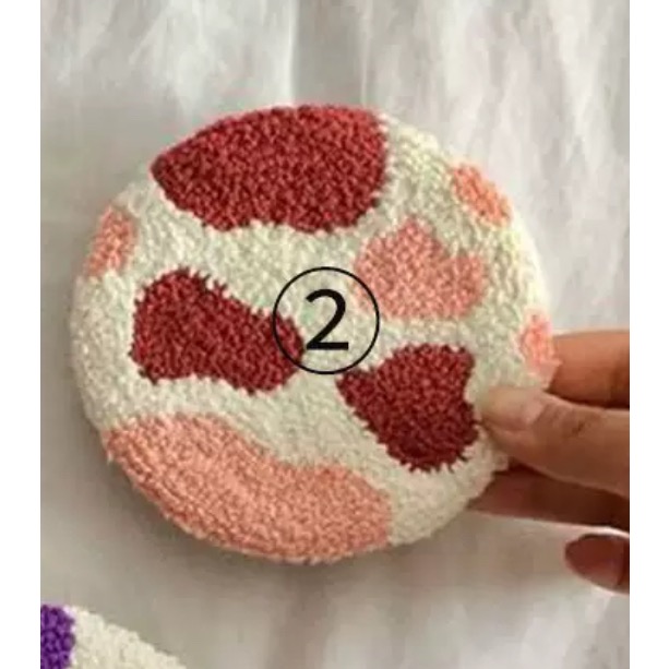 俄羅斯戳戳繡手工diy杯墊毛線裝飾畫戳戳樂零基礎材料包套裝禮物-規格圖6