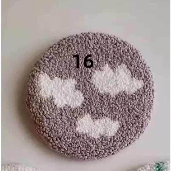 俄羅斯戳戳繡手工diy杯墊毛線裝飾畫戳戳樂零基礎材料包套裝禮物-規格圖6