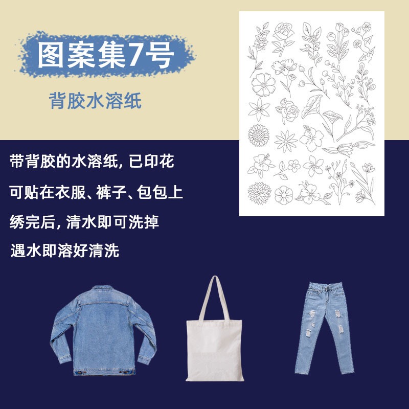 7️⃣ 號水溶紙印花