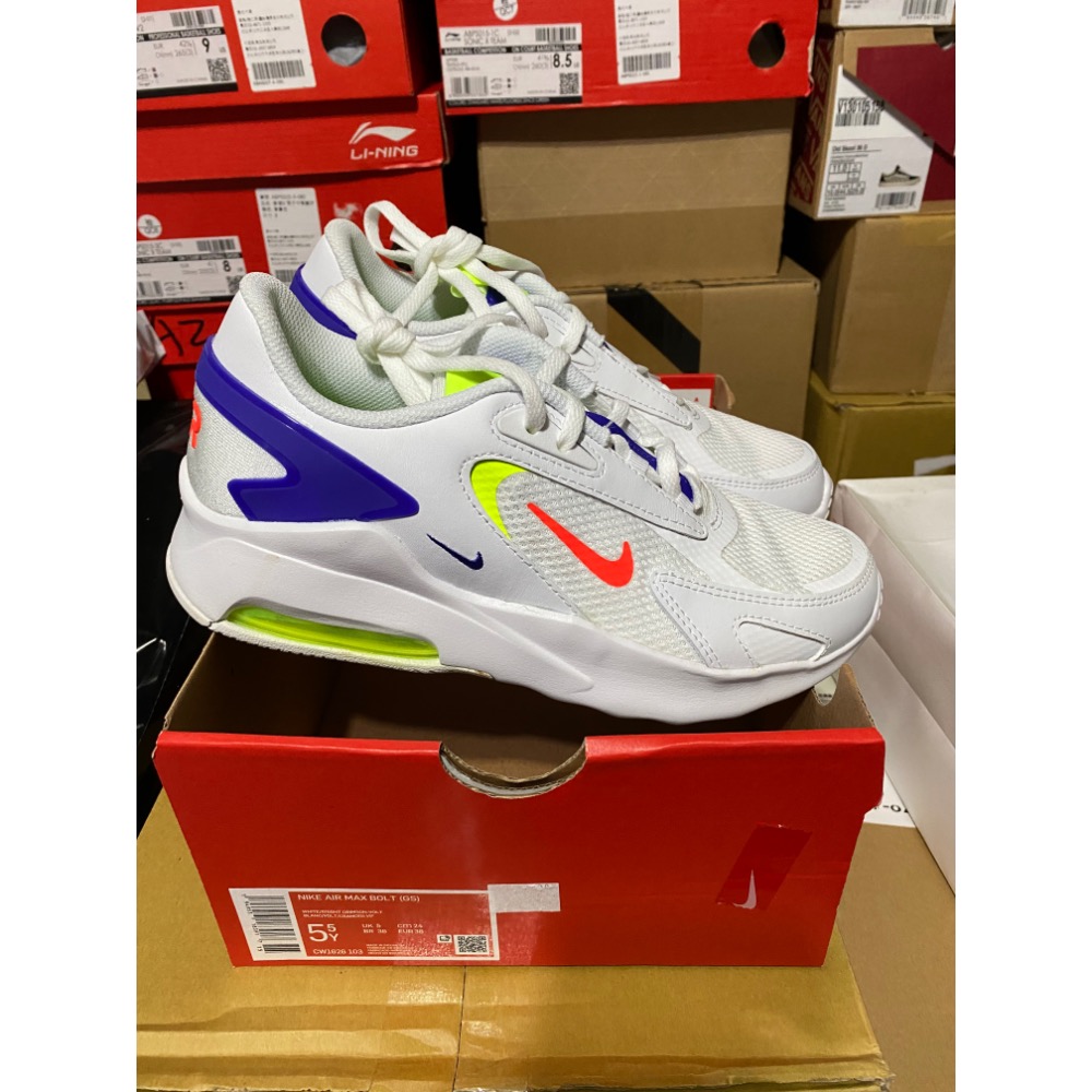 NIKE AIR MAX BOLT 復古 慢跑鞋 5.5Y(24cm)-細節圖3