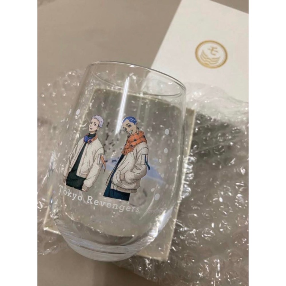 卍東京復仇者 日本四季玻璃杯 感溫變色玻璃杯 美濃燒 花垣武道×橘日向 三谷隆×柴八戒 聖誕禮-細節圖3