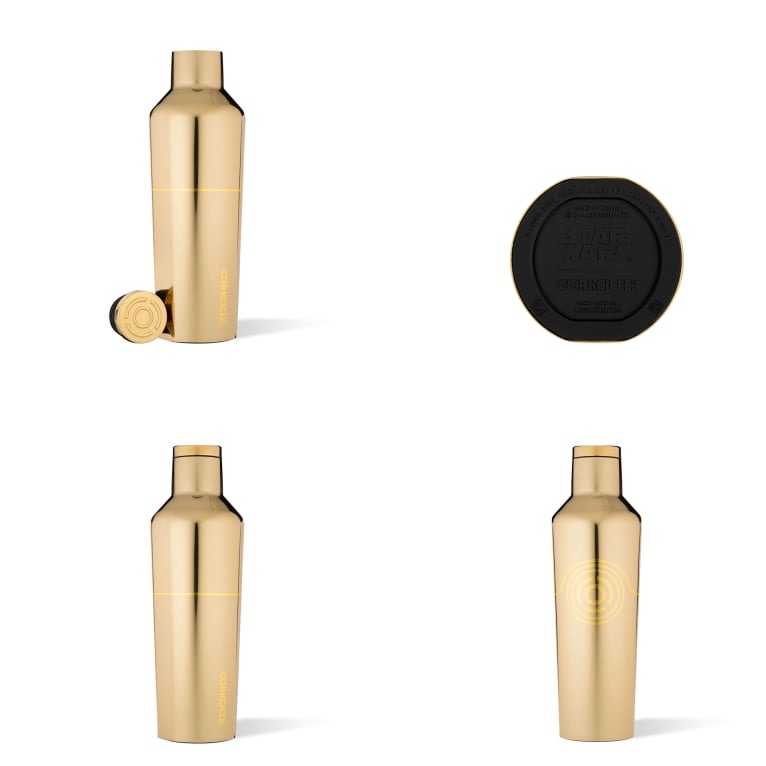 全新 酷仕客 CORKCICLE 星際大戰 C-3PO款 三層真空易口瓶 475ml 保溫瓶/保冰瓶 Star Wars-細節圖2