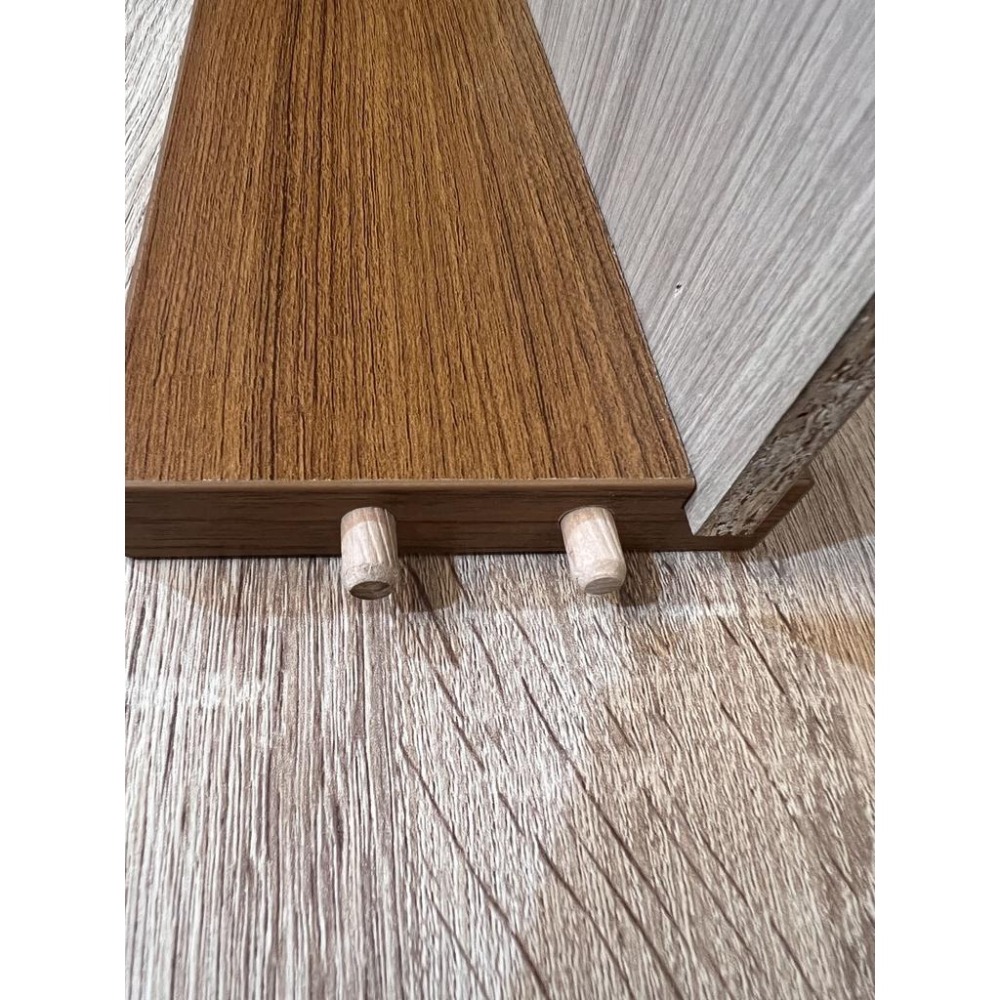 圓木榫 木釘 木塞 木銷 直紋 螺旋紋 台灣製 高品質 拼板接合 系統櫃 櫥櫃 廚具  30mm 25mm-細節圖3