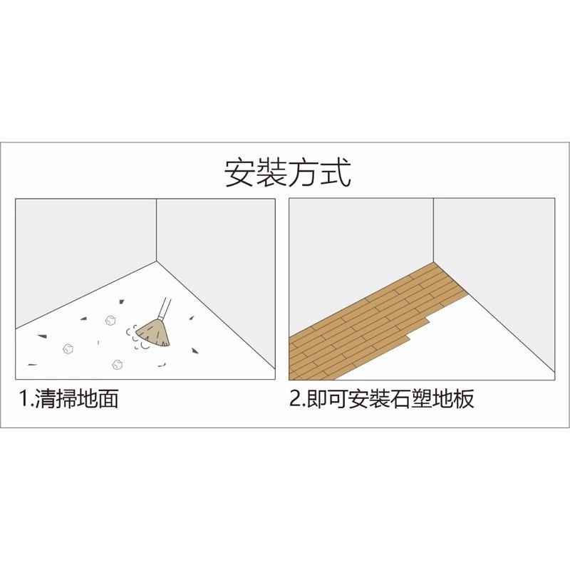 （現貨台灣出貨）5.5mm 12色 SPC超耐磨卡扣石塑木地板 DIY 抗菌 耐燃 耐磨8萬轉 SPC 地板 石塑地板-細節圖6