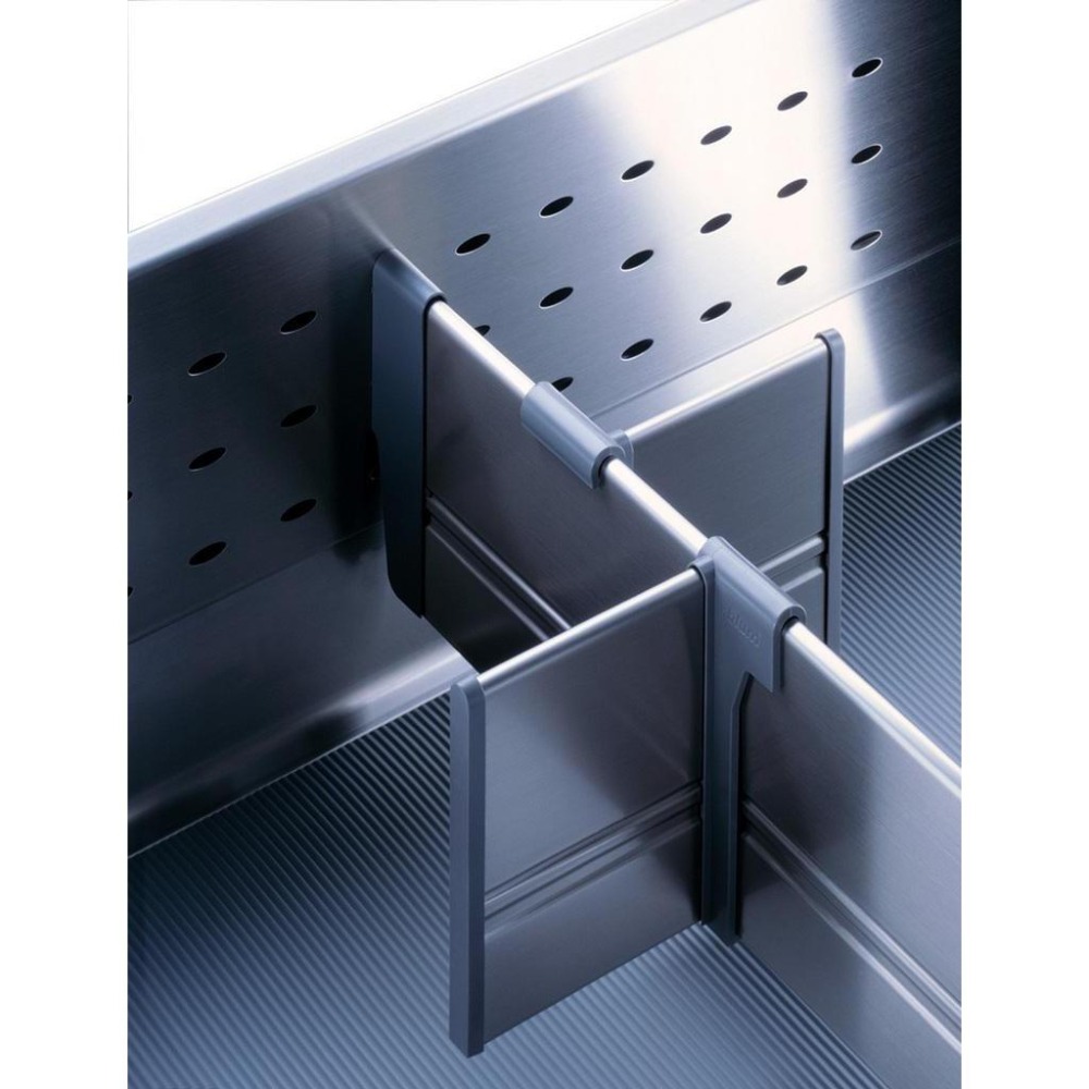 【五金殿】進口奧地利Blum （五金界的賓利）高高鋁灰雙層側牆抽 洞洞抽 鋁抽 鋁鎂抽 配件-細節圖3