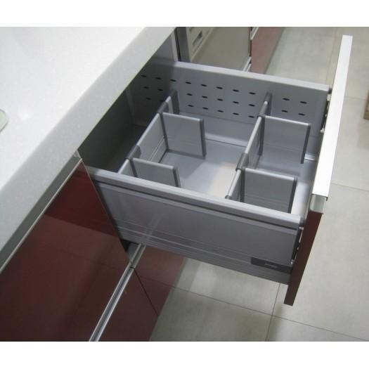 【五金殿】進口奧地利Blum （五金界的賓利）高高鋁灰雙層側牆抽 洞洞抽 鋁抽 鋁鎂抽 配件-細節圖8