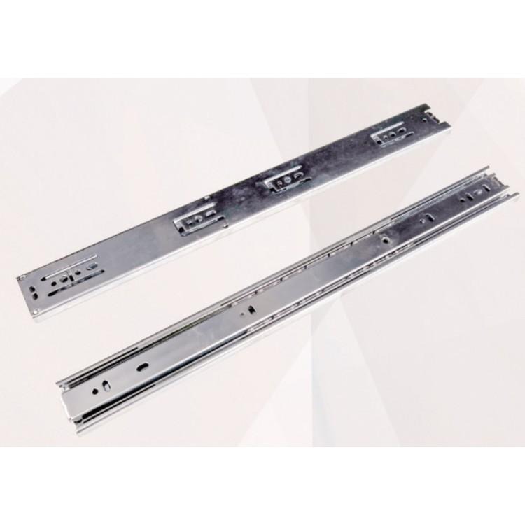 【五金殿】台灣之光 川湖滑軌 三節緩衝滑軌 3M52G king slide 無緩衝鋼珠滑軌 3301-細節圖3