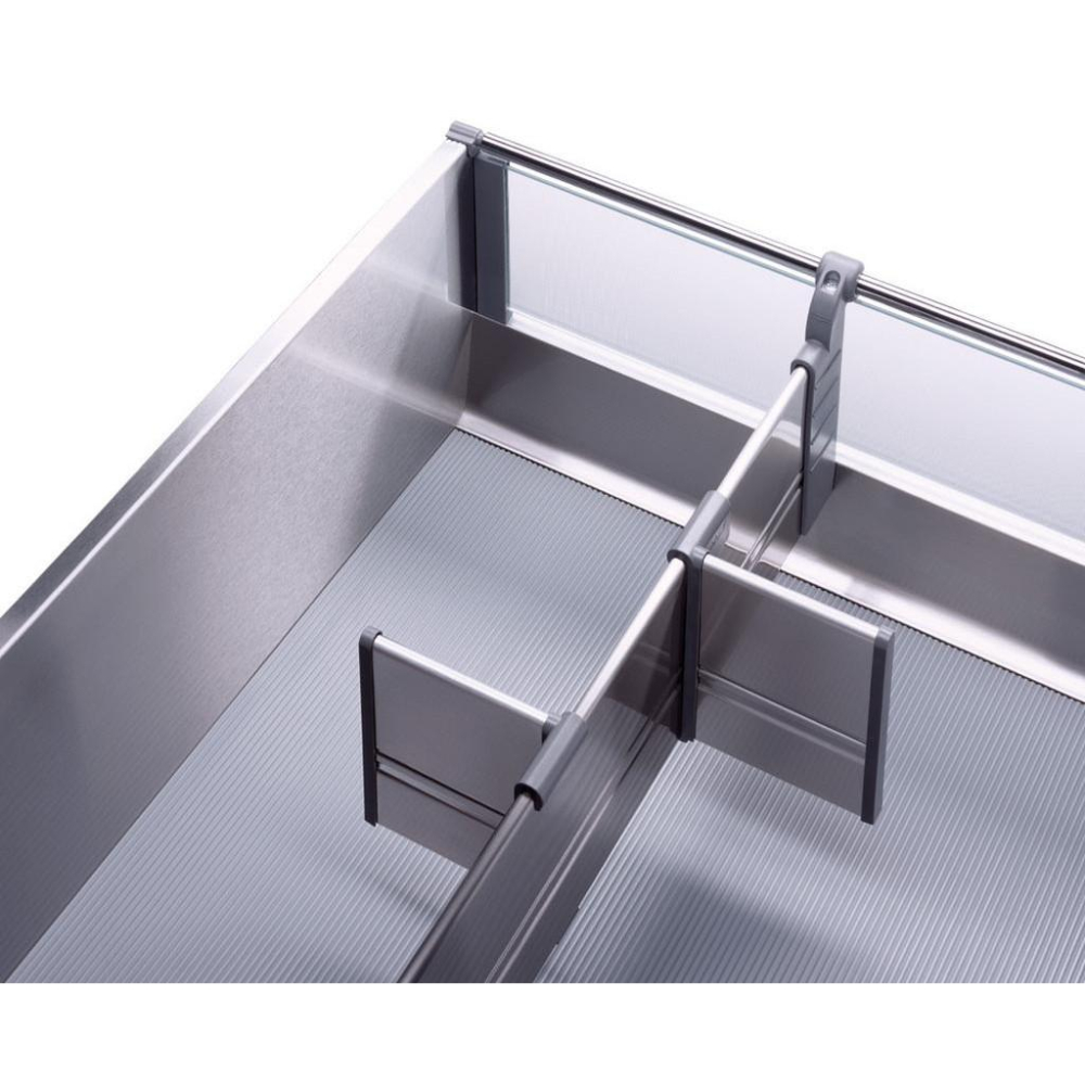 （現貨 台灣出貨） 進口奧地利Blum （五金界的賓利）玻璃側牆抽 鋁抽配件-細節圖2