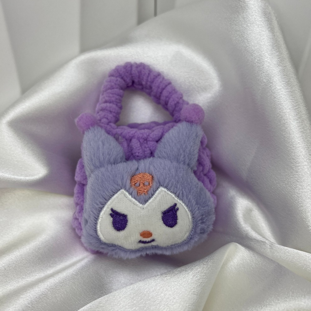 ||董飾 純銀飾品 || 針織可愛耳機包-細節圖5